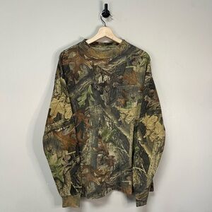 Vintage Long Sleeve Camo Shirt